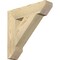 Ekena Millwork Traditional Slat Rough Sawn Bracket, Douglas Fir, 4"W x 18"D x 18"H BKT04X18X18TRA06RDF - alternate 1